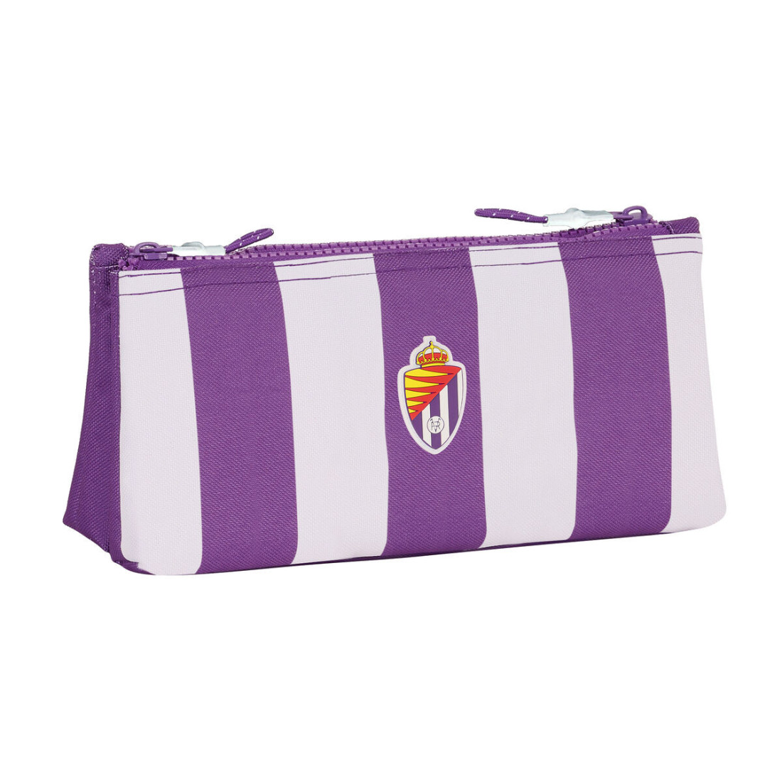 Mokyklinis higienos reikmenų krepšys Real Valladolid C.F. Purpurinė Sportas 22 x 10 x 8 cm