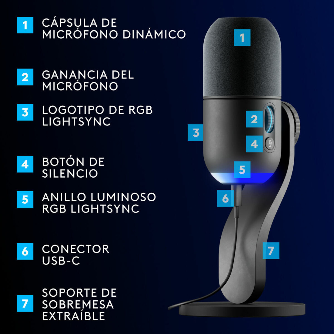 HDMI kabelis Logitech 988-000569 Juoda 2 m