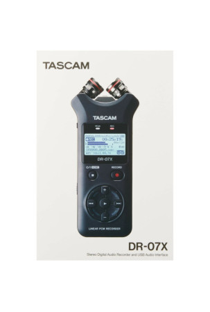 Grotuvas Tascam DR-07X Mėlyna Juoda