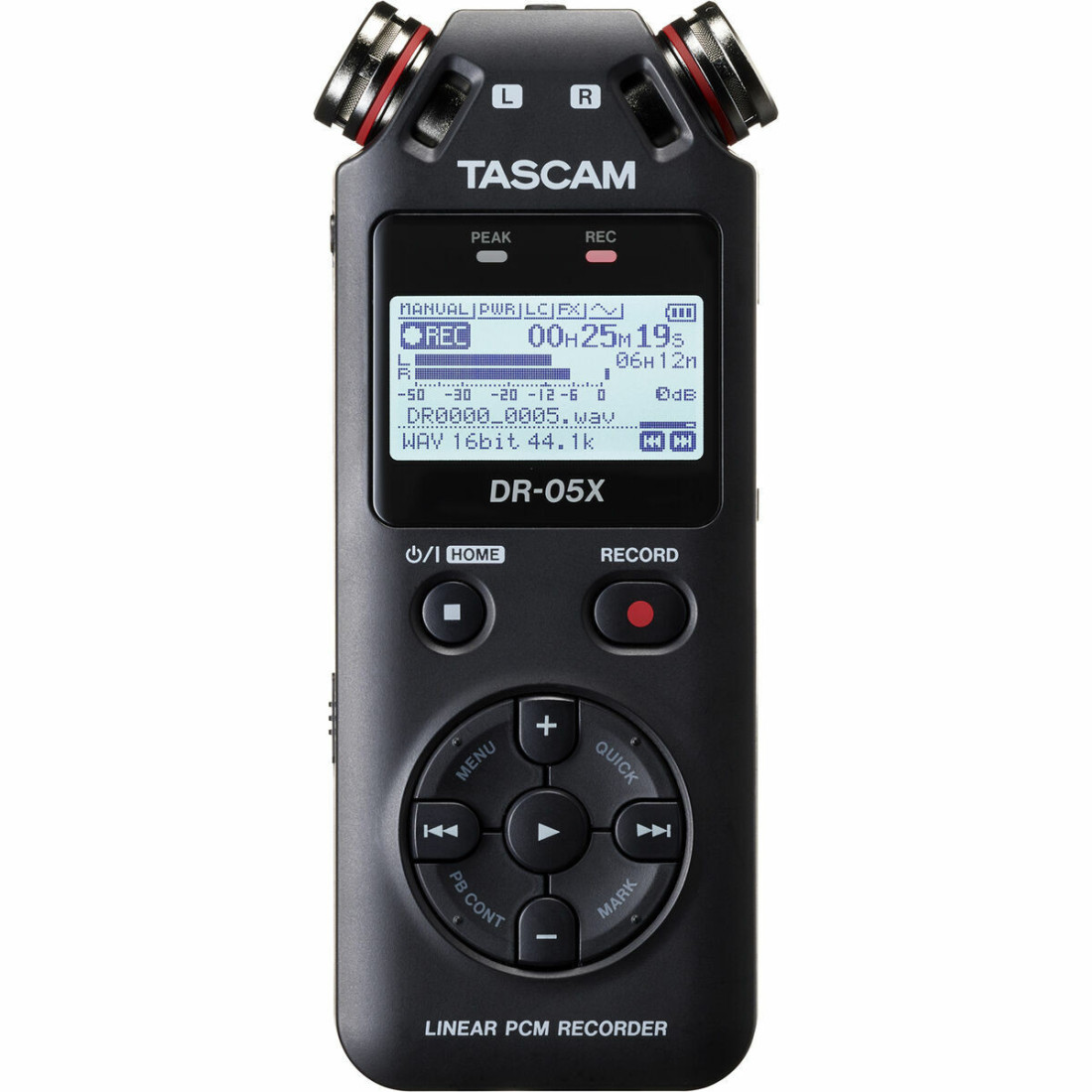 Grotuvas Tascam DR-05X Mėlyna Juoda