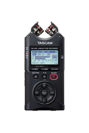 Grotuvas Tascam DR-40X Mėlyna Juoda