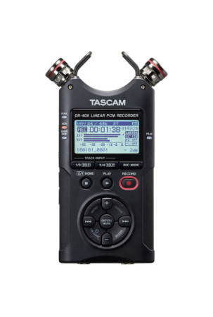 Grotuvas Tascam DR-40X Mėlyna Juoda