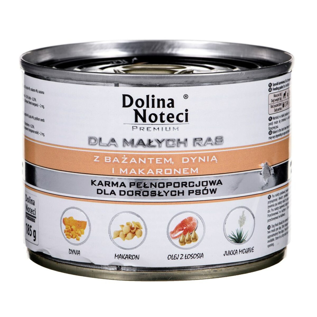 Šlapias maistas Dolina Noteci Premium Daržovė Moliūgas 185 g