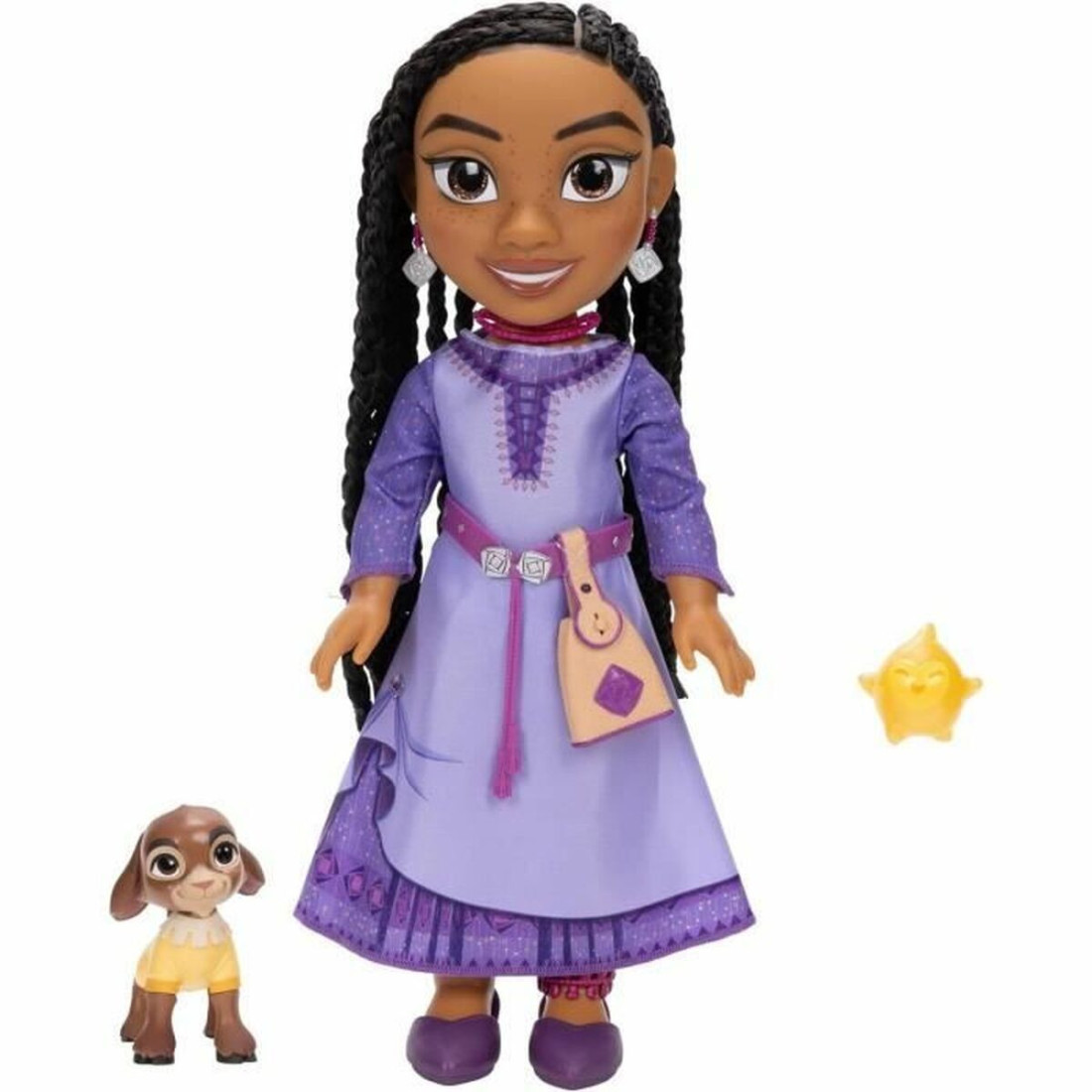 Kūdikio lėlė Jakks Pacific Wish singing Asha Valentino & Star