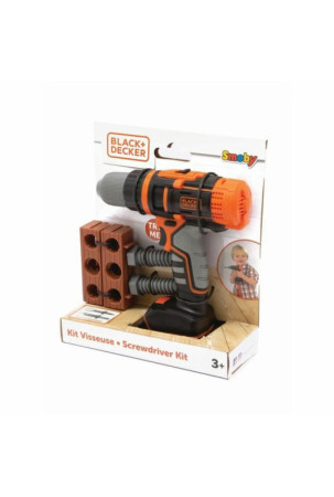 Žaislinis grąžtas Smoby Black + Decker