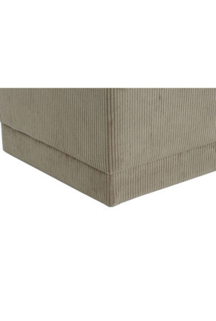 Taburetė DKD Home Decor Ruda Poliesteris Medžio MDF 100 x 40 x 40 cm