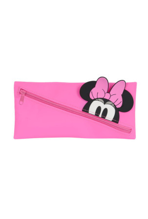 Mokyklinis dėklas Minnie Mouse Rožinė 22 x 11 x 1 cm