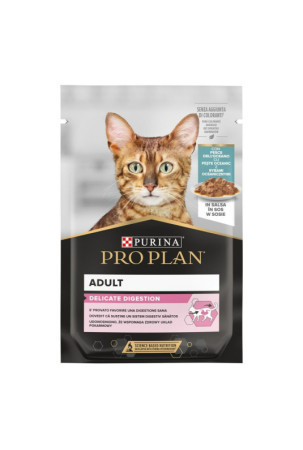 Kačių maistas Purina Pro Plan Delicate Turkija Žuvis 10 x 85 g