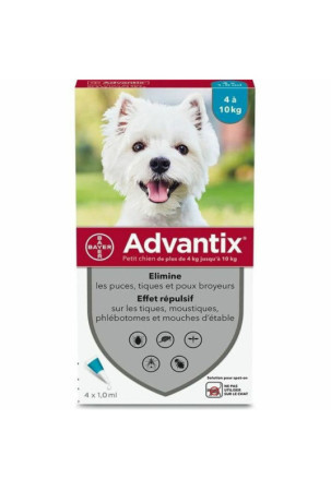 Anti-parazitai Advantix Šuo 4-10 kg 4 vnt.