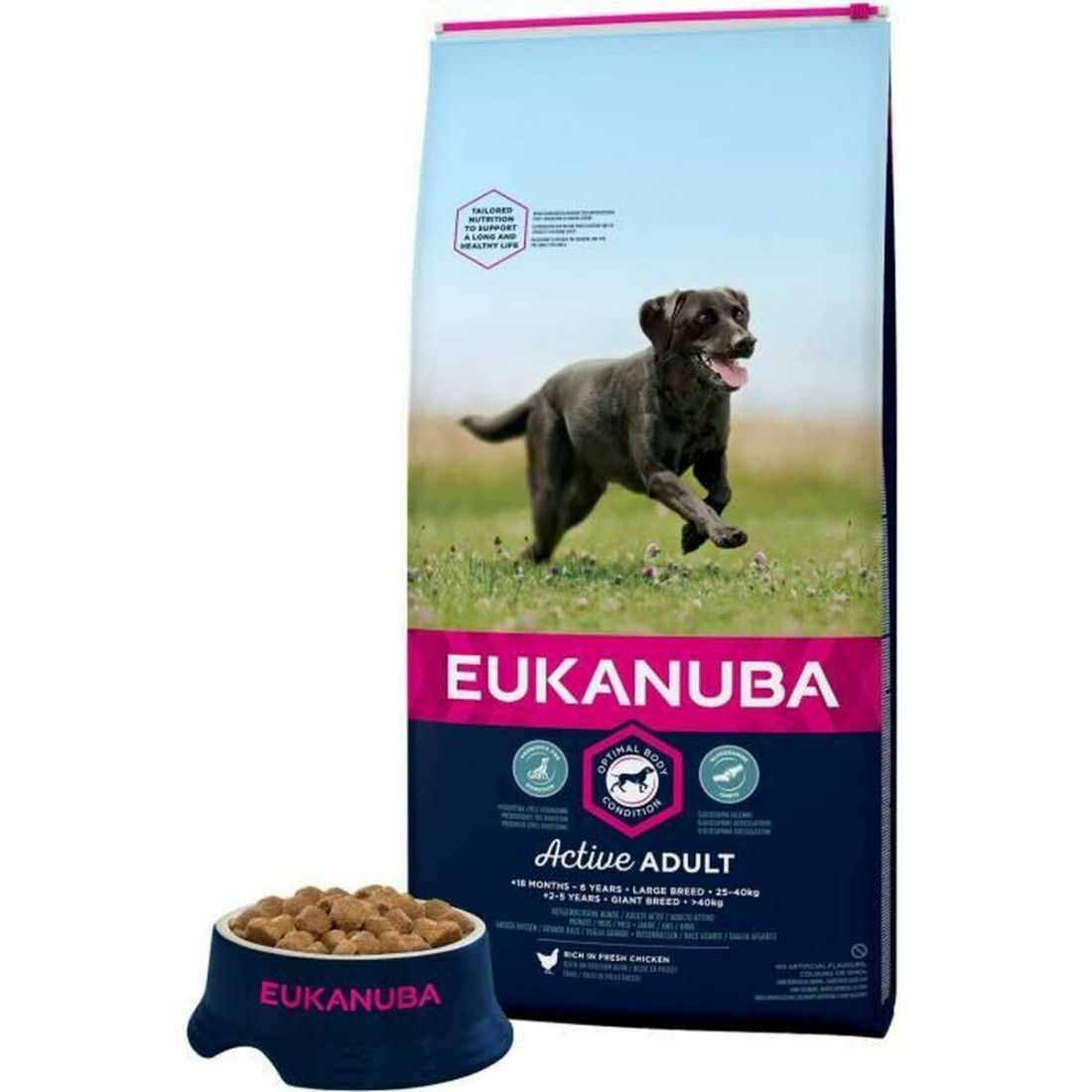 Pašarai Eukanuba Suaugęs Višta 15 kg