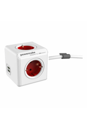 Kubiniai kištukai Allocacoc Powercube Extended 1402 USB 250 V 16 A 1,5 m