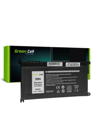 Nešiojamo kompiuterio baterija Green Cell DE150 Juoda 3400 mAh