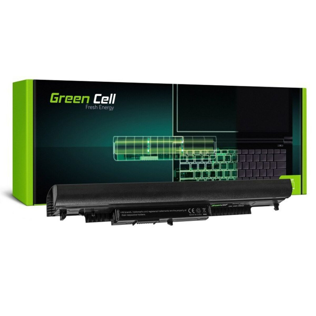 Nešiojamo kompiuterio baterija Green Cell HP89 Juoda 2200 mAh