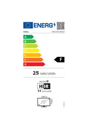 Monitorius žaidimams DAHUA TECHNOLOGY DHI-LM27-E331A 27" 165 Hz