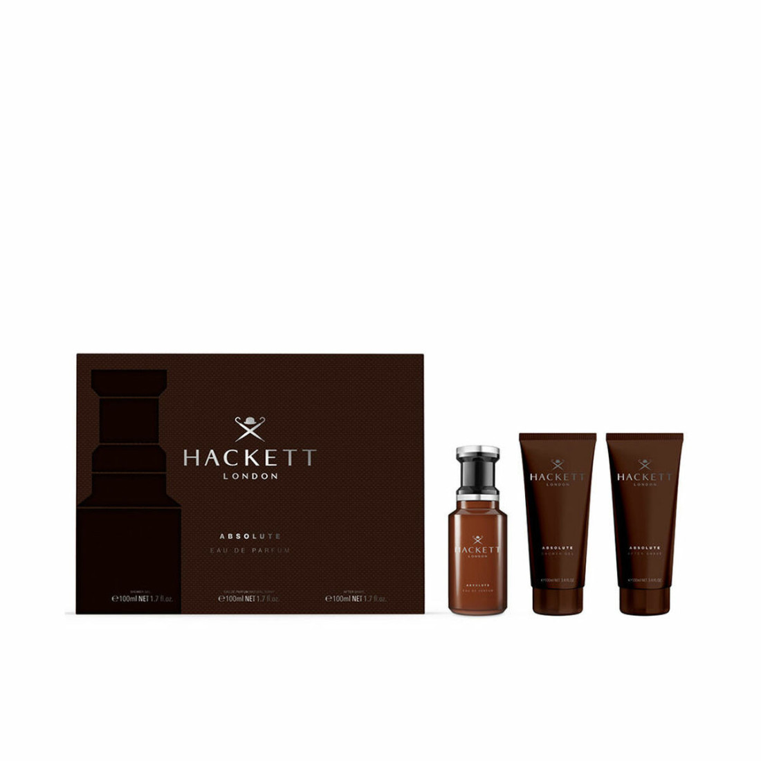 Vyriškų kvepalų rinkinys Hackett London EDP Absolute 3 Dalys