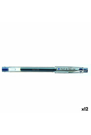 Gelio rašiklis Pilot G-TEC C4 Mėlyna 0,2 mm (12 vnt.)