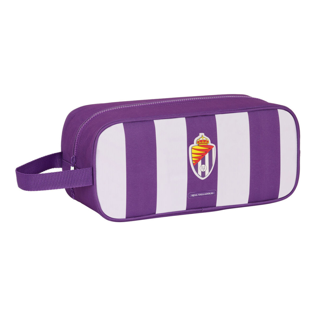 Kelioninis šlepečių laikiklis Real Valladolid C.F. Balta Purpurinė 34 x 15 x 14 cm