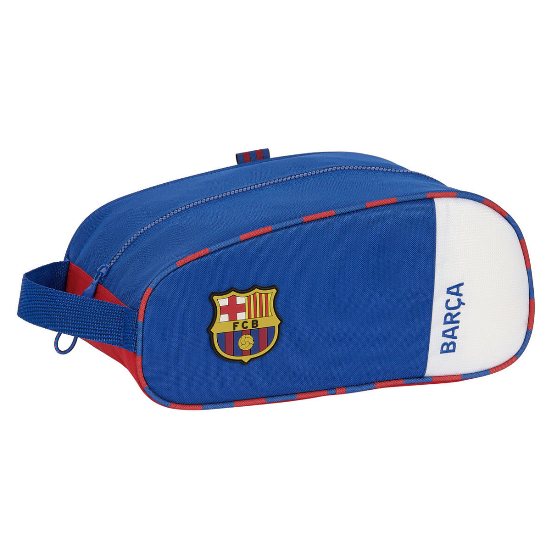 Kelioninis šlepečių laikiklis F.C. Barcelona Mėlyna Kaštoninė 34 x 15 x 18 cm