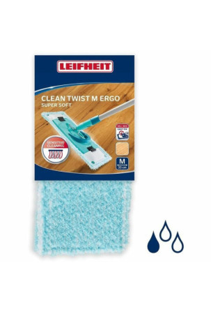 Šluostės galvutės papildymas Leifheit Clean Twist M Ergo Super Soft 52122 Poliesteris