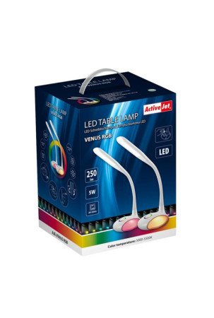 Stalinė lempa Activejet AJE-VENUS RGB Balta Plastmasinis 5 W 16 x 5 x 16 cm