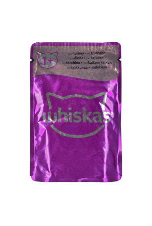 Kačių maistas Whiskas Jelly Višta Turkija Antis Paukščiai 80 x 85 g