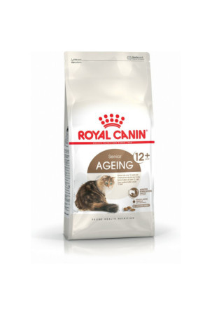 Kačių maistas Royal Canin Senior Ageing 12+ Vyresnysis Višta Daržovė Paukščiai 4 Kg