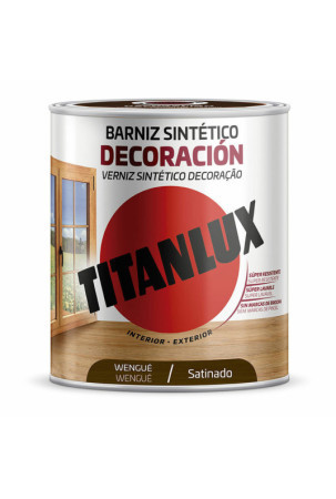 Sintetinis lakas Titanlux m11100714 Dekoras Satino apdaila Wengue 250 ml