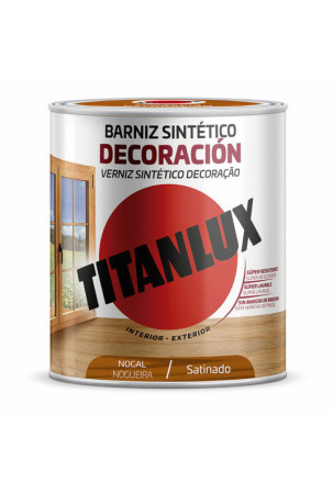 Sintetinis lakas Titanlux m11100314 Dekoras Satino apdaila Graikinis riešutas 250 ml