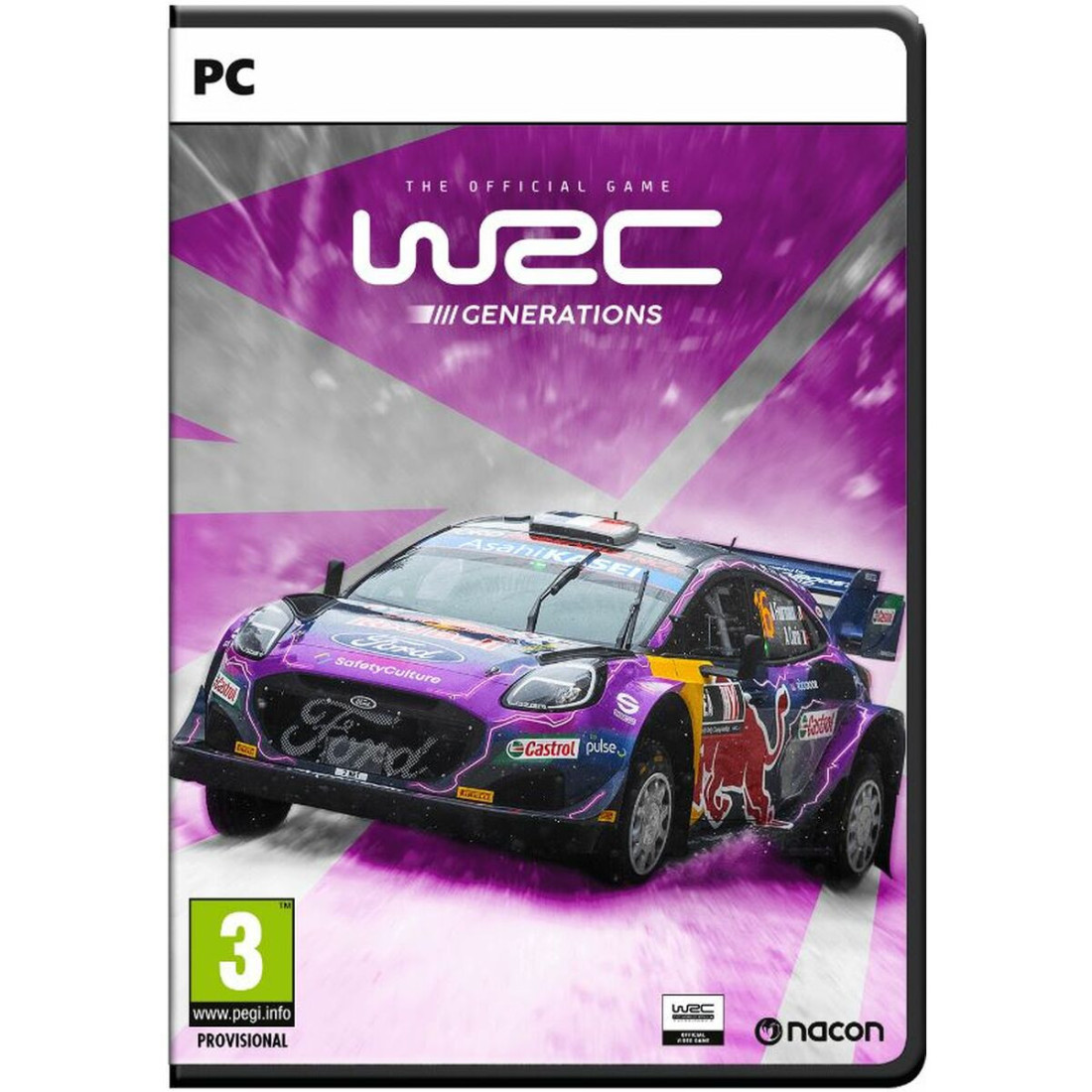 PC vaizdo žaidimas Nacon WRC GENERATIONS