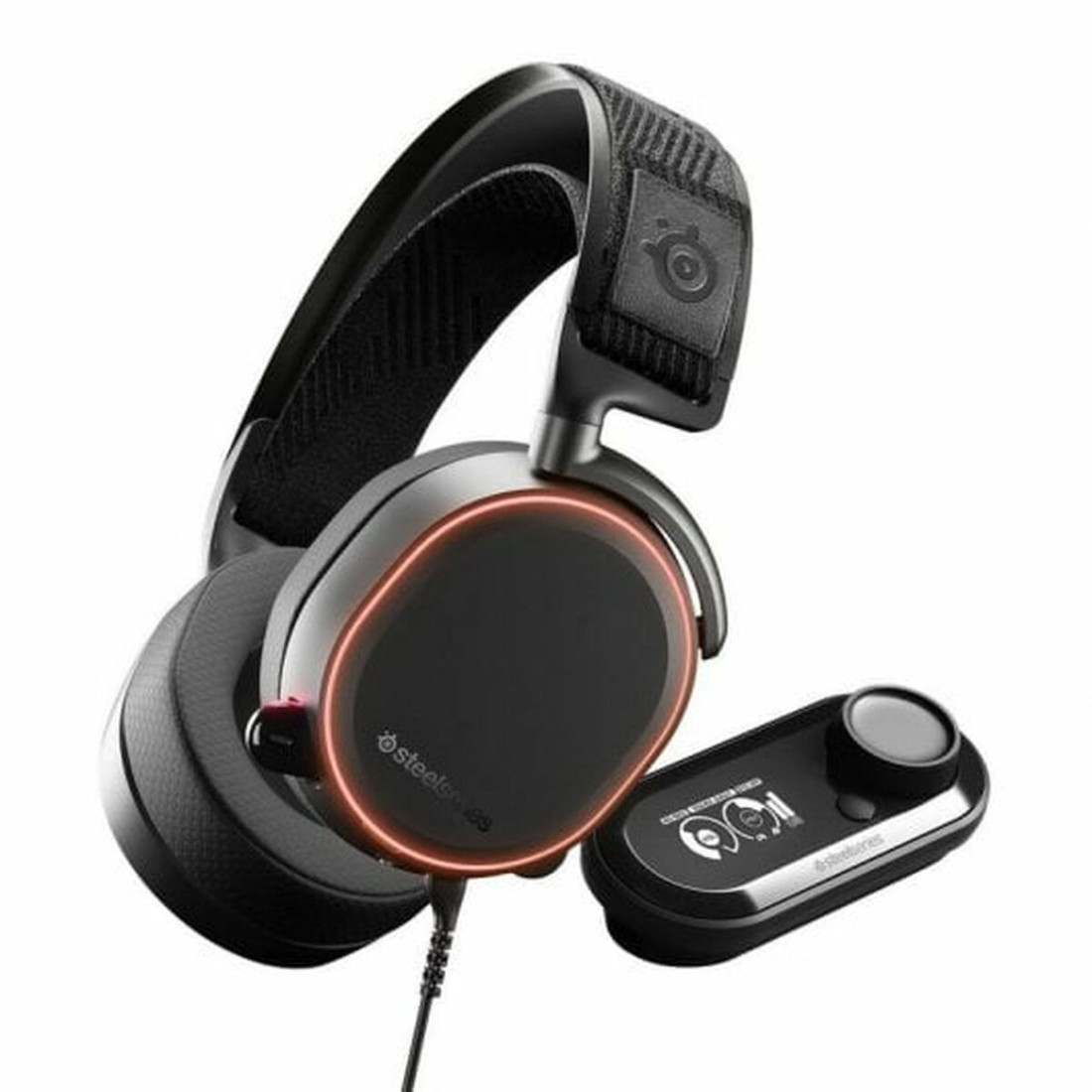 Ausinės su mikrofonu SteelSeries Arctis Pro Juoda