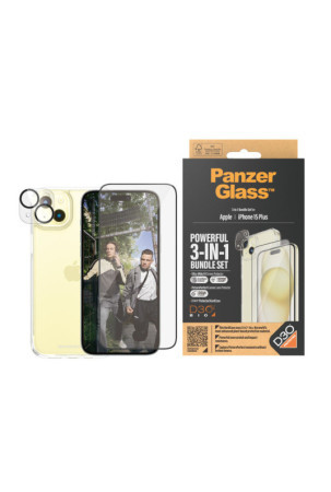 Mobiliojo telefono ekrano apsauga Panzer Glass B1174+2811 Apple iPhone 15 Plus