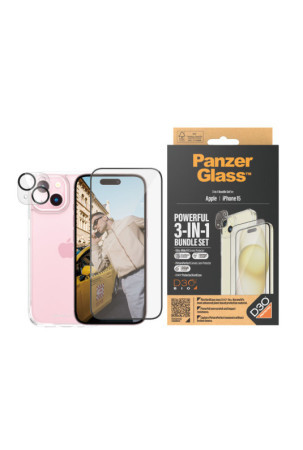 Mobiliojo telefono ekrano apsauga Panzer Glass B1172+2809 Apple iPhone 15