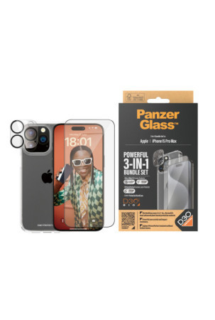 Mobiliojo telefono ekrano apsauga Panzer Glass B1175+2812 Apple iPhone 15 Pro Max