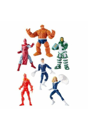 Veiklos rodikliai Hasbro Marvel Legends Fantastic Four Vintage 6 Dalys