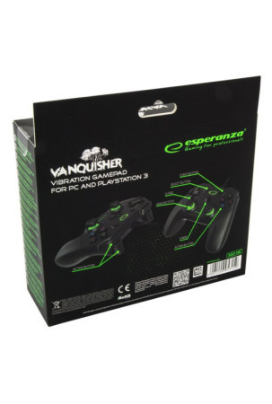 Žaidimų valdiklis Esperanza Vanquisher GX550 USB 2.0 Juoda PC PlayStation 3