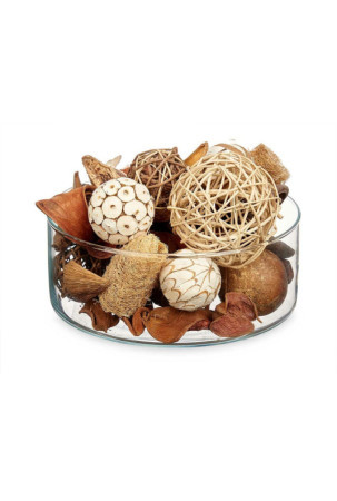 Decorative Potpourri Balta Ruda Raudona 14 x 30,5 x 14 cm (6 vnt.)