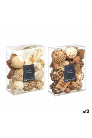 Decorative Potpourri Balta Ruda 16 x 21 x 7 cm (12 vnt.)