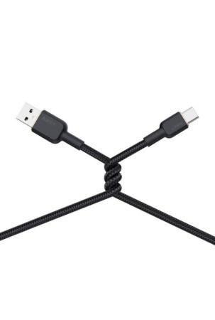 Kabelis USB-C į USB Aukey CB-NAC1 Juoda 1 m