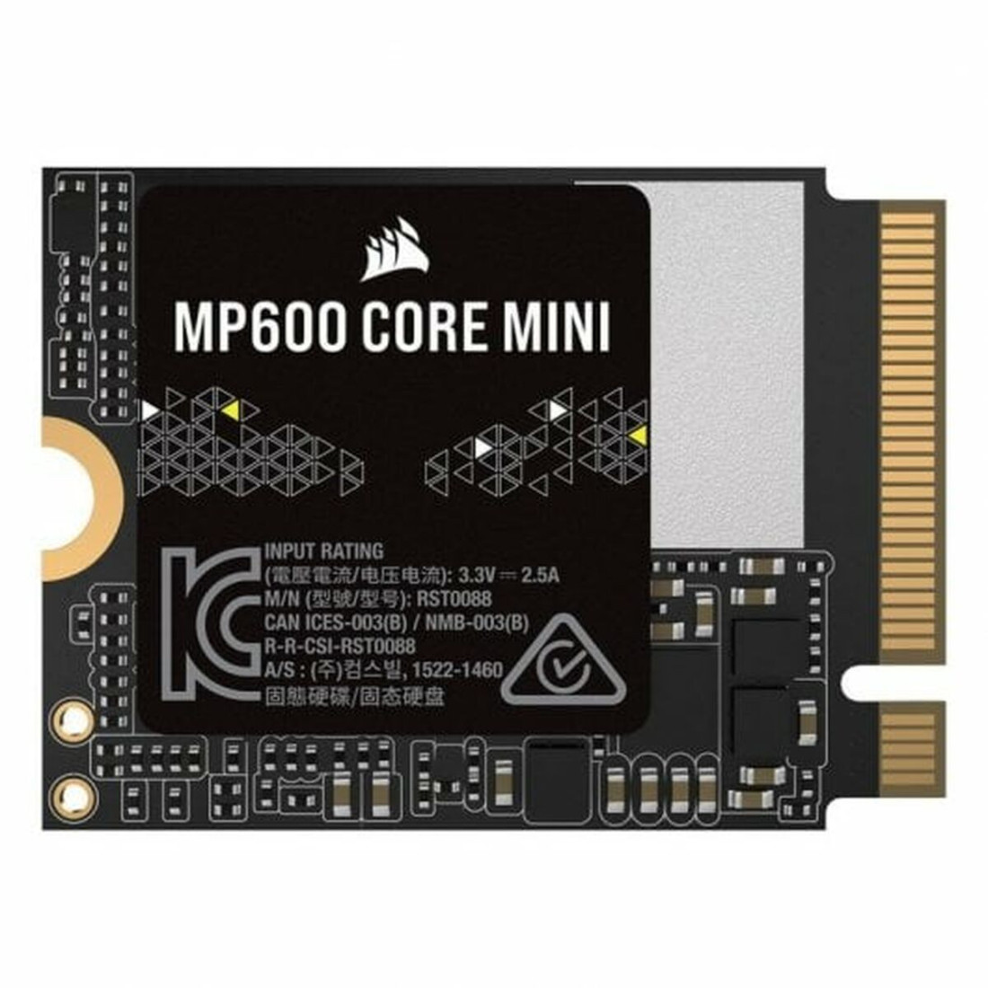 Kietasis diskas Corsair Force MP600 CORE MINI 2 TB 2 TB SSD