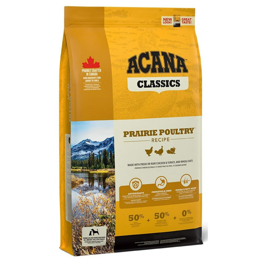 Pašarai Acana Classics Prairie Poultry Suaugęs Višta 14,5 kg