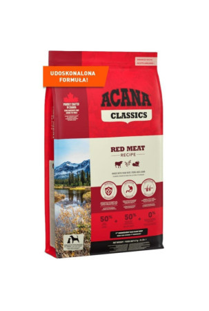 Pašarai Acana Dog TF Classics Red Suaugęs Veršiena 9,7 Kg