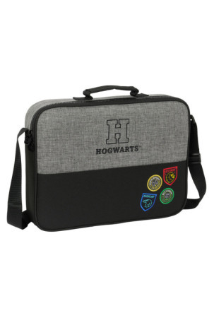 Mokyklinė kuprinė Harry Potter House of champions Juoda Pilka 38 x 28 x 6 cm