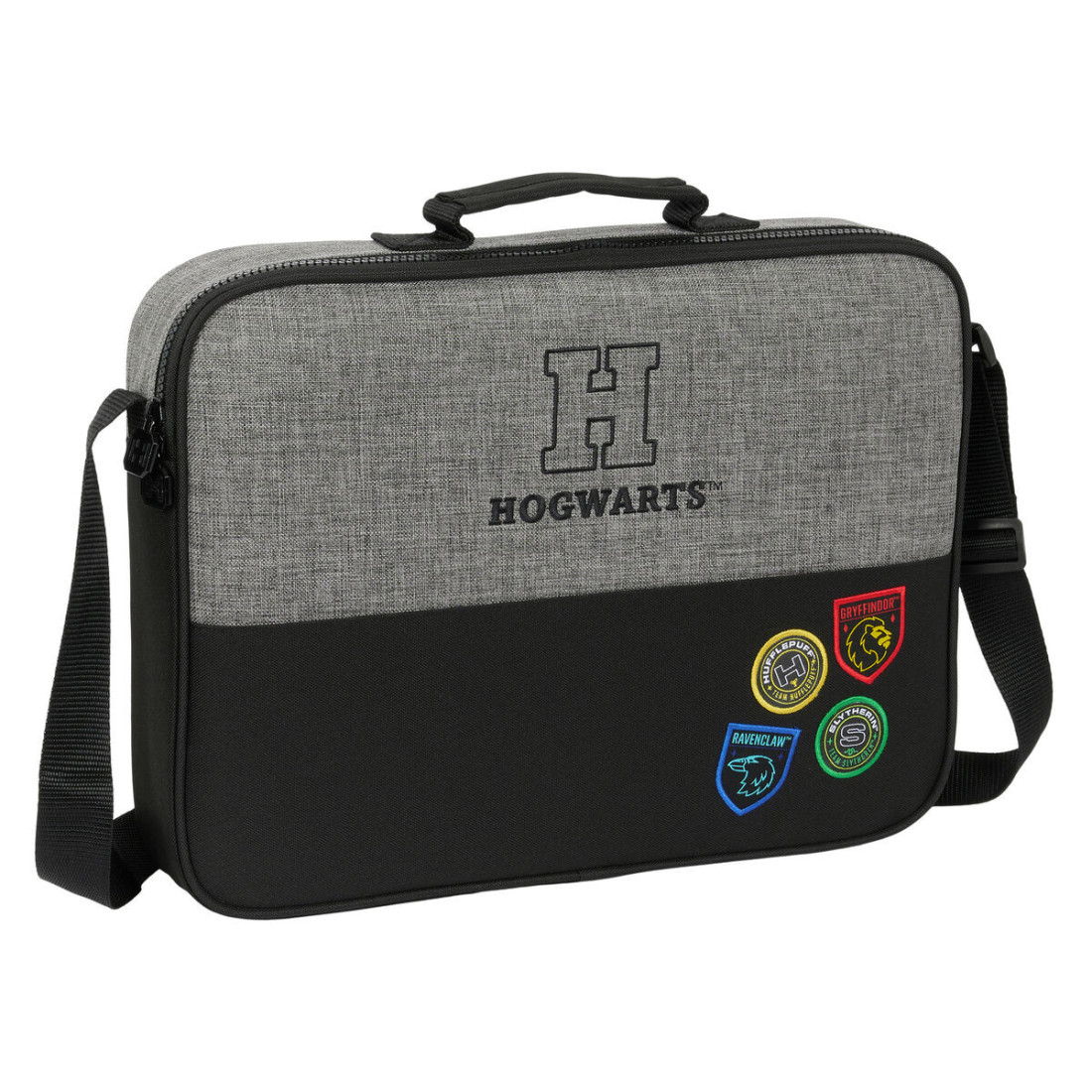 Mokyklinė kuprinė Harry Potter House of champions Juoda Pilka 38 x 28 x 6 cm