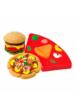 Žaidimas iš plastilino Colorbaby Burger & Sandwich Spalvotas (19 Dalys)