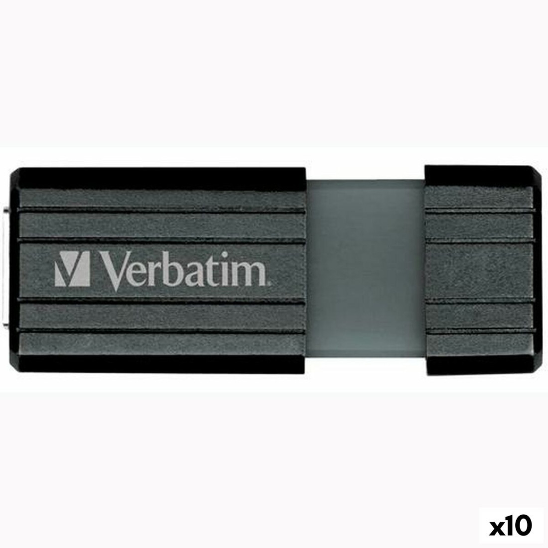 USB atmintukas Verbatim Store'n'Go PinStripe Juoda 16 GB