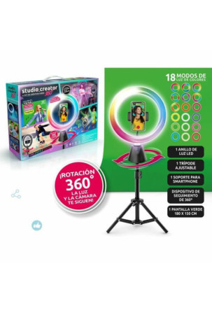 Asmenukių žiedo šviesa Canal Toys Studio creator video maker KIT 360º