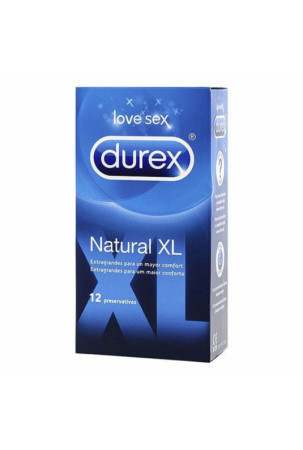 Prezervatyvai Durex Natural Xl