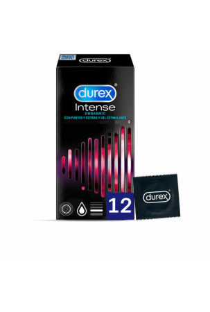 Prezervatyvai Durex Intense Orgasmic 12 vnt.