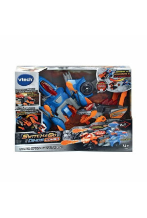 Transformuojamas super robotas Vtech Switch & Go Dinos Combo: SUPER SPINO-DACTYL 2 IN 1 Dinozauras