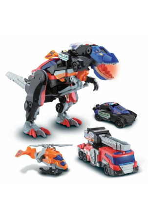 Transformuojamas super robotas Vtech Switch & Go Dinos Combo: Dinozauras